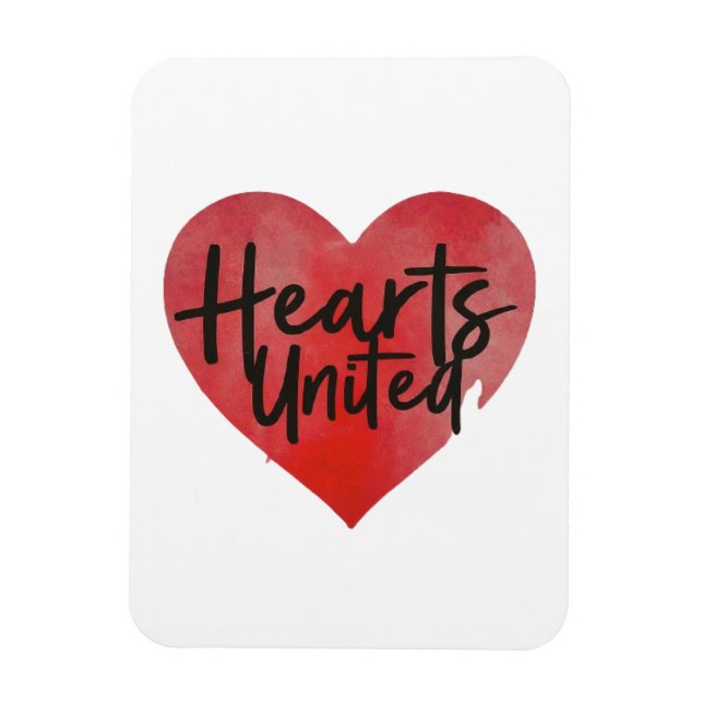 Hearts United Magnet (Vertikal)