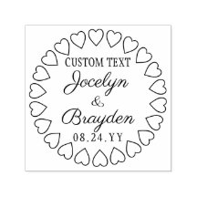 Hearts Wreath Wedding Vielen Dank oder Save the Da