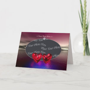 Heartscape (Rahmen des Fotos) Karte