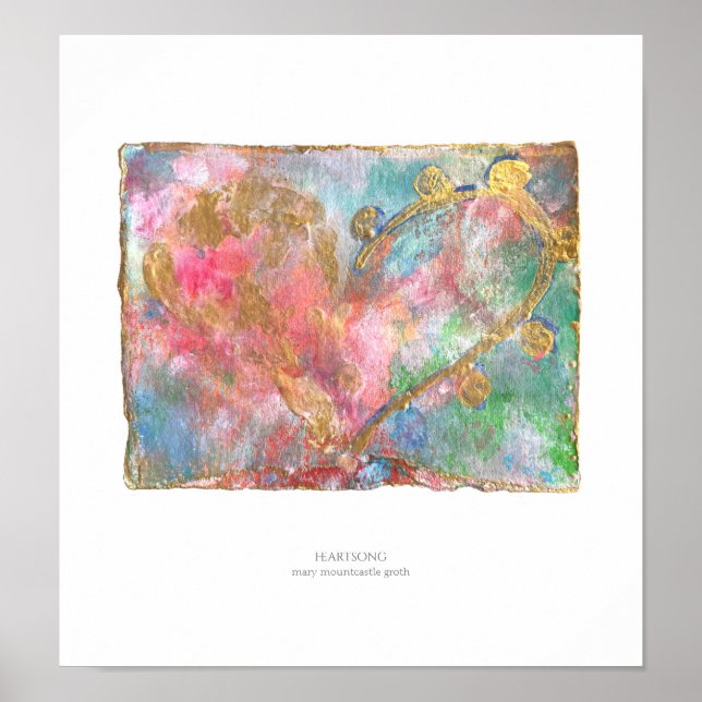 Heartsong Print Poster (Vorne)