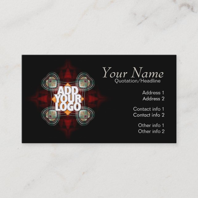 HeartStar Business Card Visitenkarte (Vorderseite)