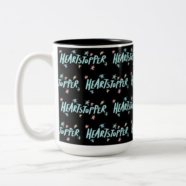 Heartstopper Black Zweifarbige Tasse (Links)