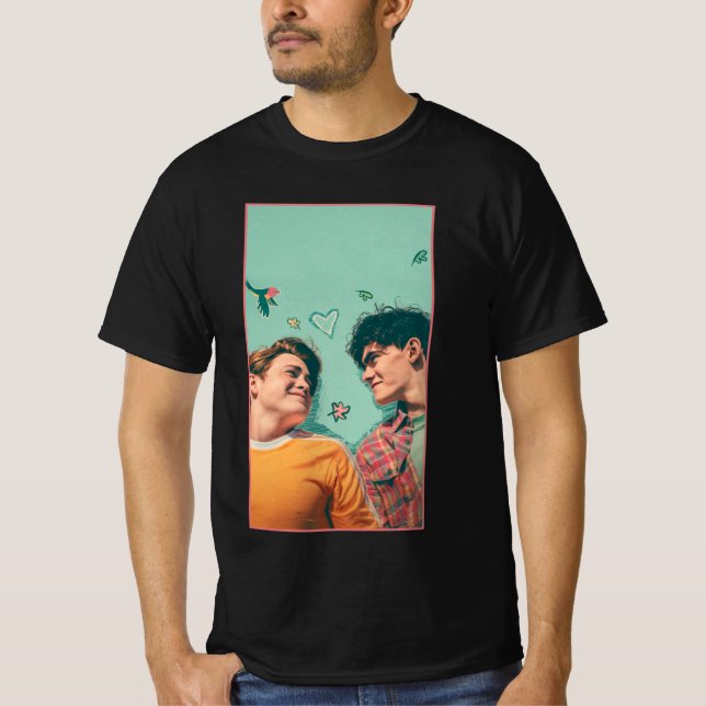 Heartstopper Comic Webtoon T - Shirt (Vorderseite)