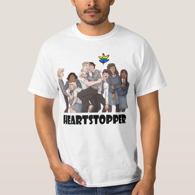 Heartstopper Comic Webtoon T - Shirt (Vorderseite)