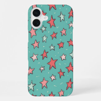 Heartstopper Nick Nelson Stars Telefon blau iPhone 16 Plus Hülle