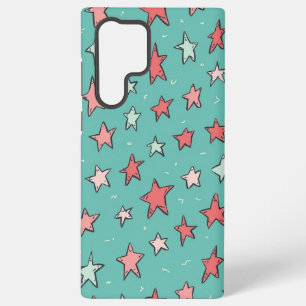 Heartstopper Nick Nelson Stars Telefon blau Samsung Galaxy Hülle