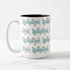 Heartstopper weiß zweifarbige tasse