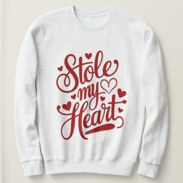 Heartstrings angefügt sweatshirt (Design vorne)