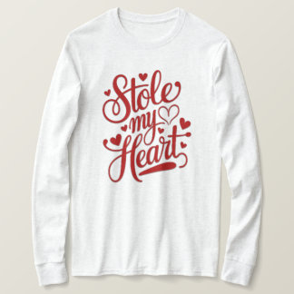 Heartstrings angefügt T-Shirt