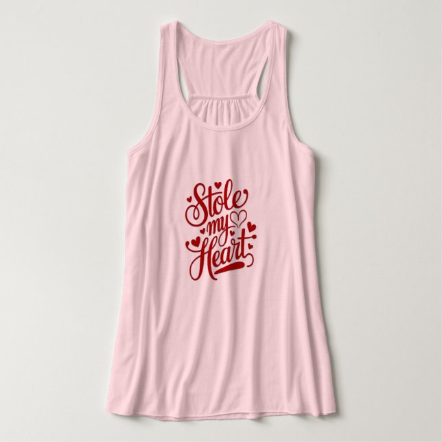 Heartstrings angefügt tank top (Design Vorderseite)