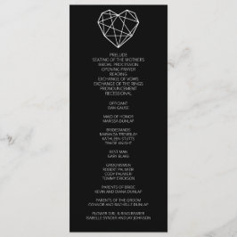 Heartstrings Wedding Program Programm