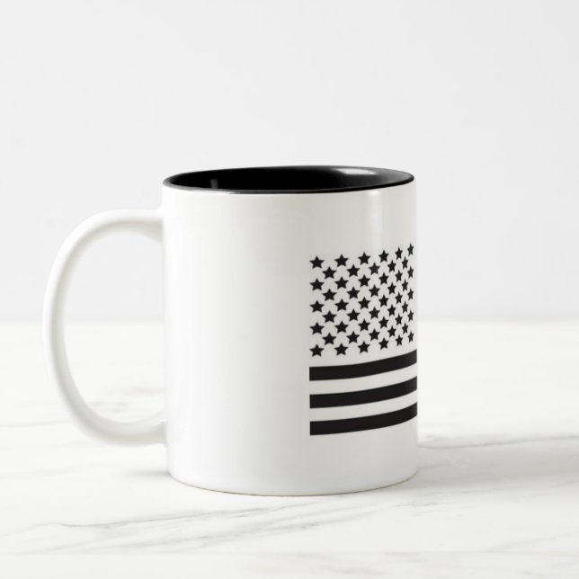 HeartUSA-Tasse Zweifarbige Tasse (Links)