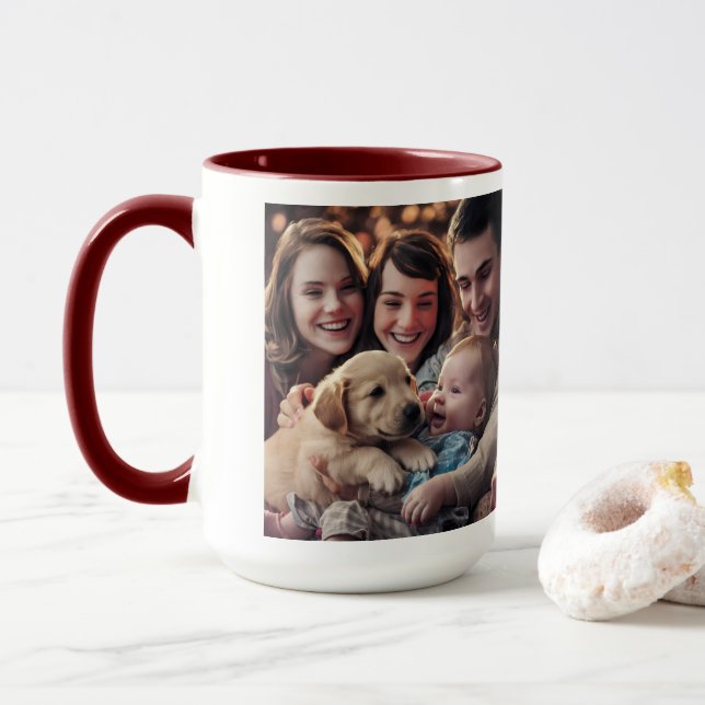 Heartwärmer Neugeborener Goldener Retriever Welpen Tasse (Mit Donut)