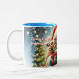 Heartwarming Christmas Coffee Cup Zweifarbige Tasse