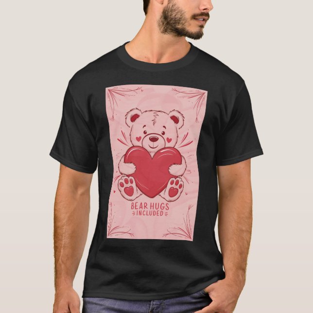 Heartwarming Teddy T-Shirt (Vorderseite)