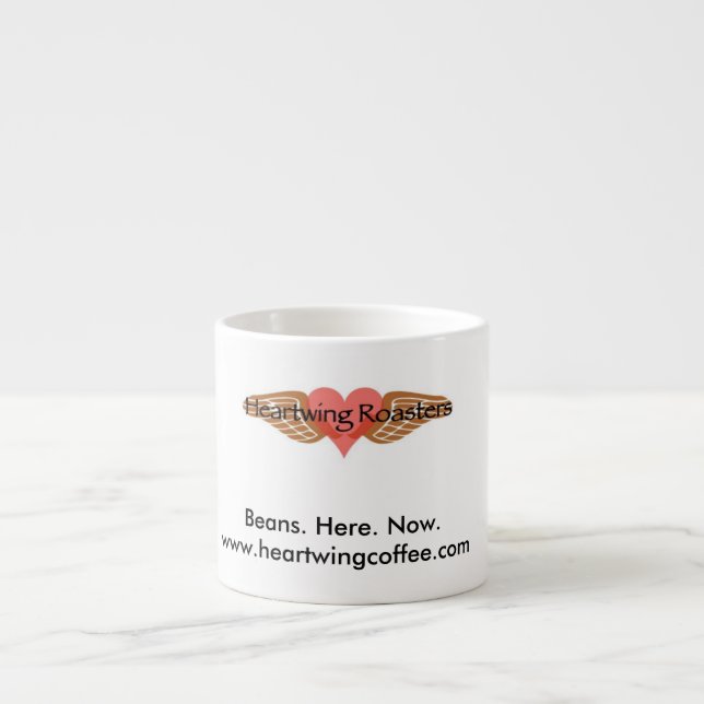 Heartwing Rösterespresso-Tasse Espressotasse (Vorderseite)