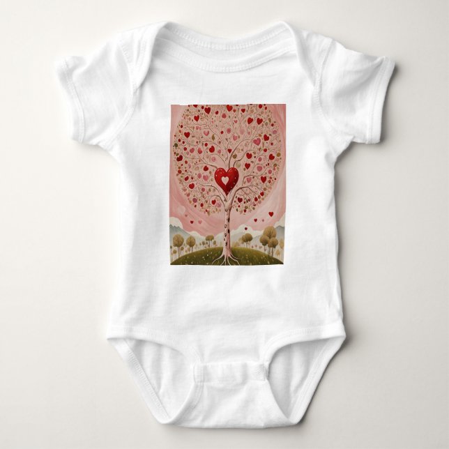 Heartwood Baby Strampler (Vorderseite)