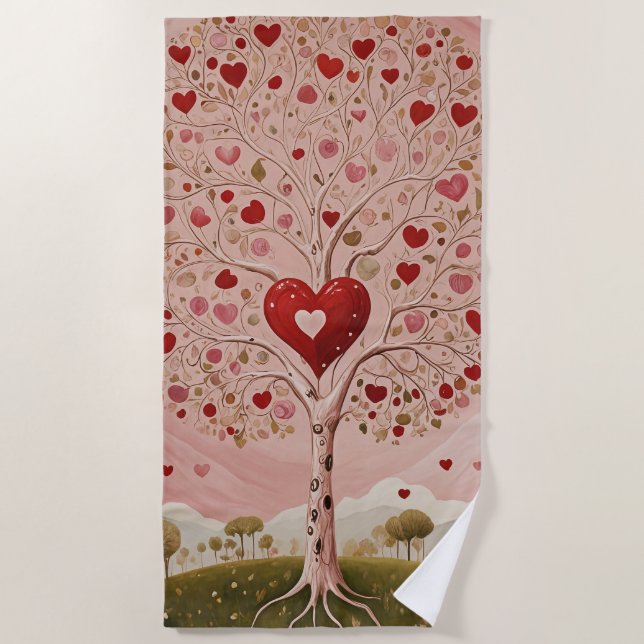 Heartwood Strandtuch (Vorderseite)