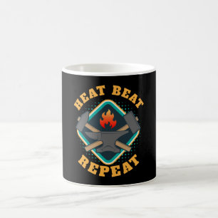 Heat Beat Repeat Blacksmith Kaffeetasse