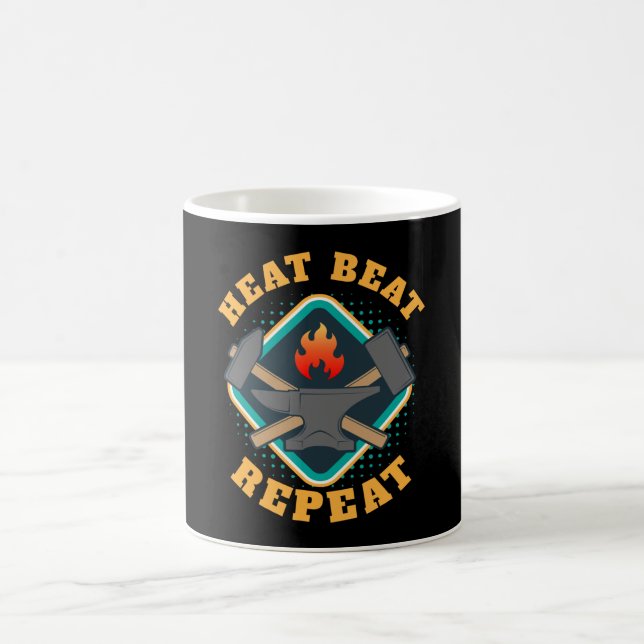 Heat Beat Repeat Blacksmith Kaffeetasse (Mittel)