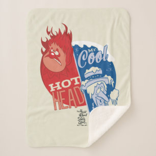 Heat Miser Hot Head & Snow Miser Mr. Cool Sherpadecke