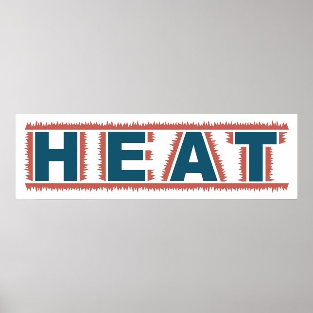 HEAT-Poster Poster (Vorne)