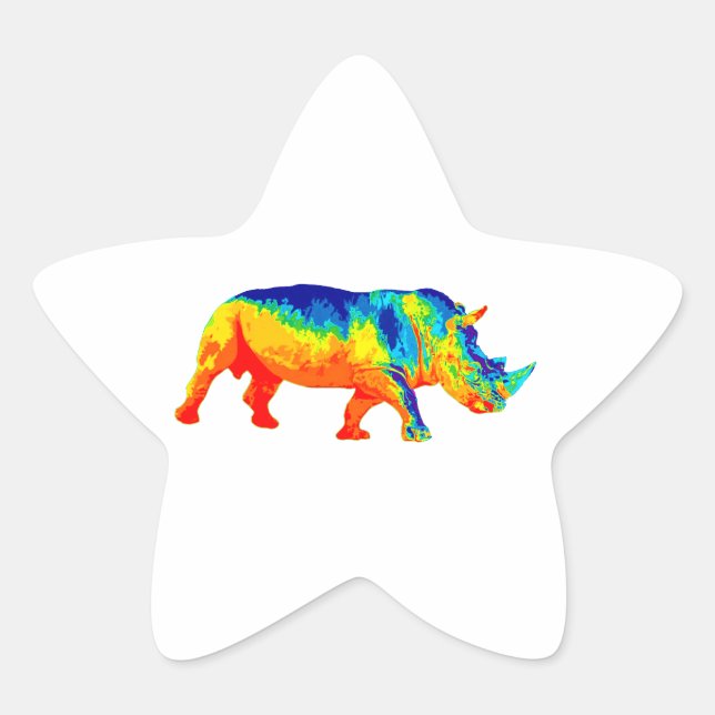 Heat Sensored Stern-Aufkleber (Vorderseite)