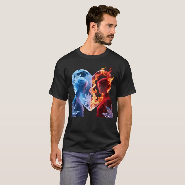 Heated Rivalry – Intense Competitive Energy Concep T-Shirt (Vorne ganz)
