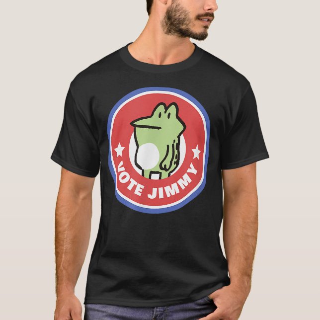Heathcliff Gang  Vote Jimmy Frog T-Shirt (Vorderseite)