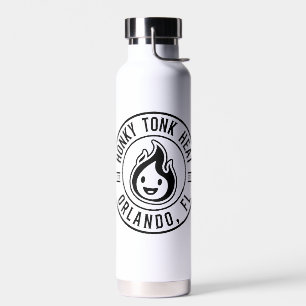 HeatHead Schwarz-Weiß-Wasserflasche Trinkflasche