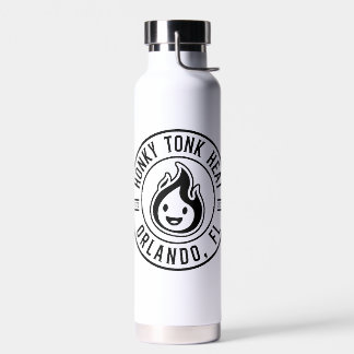 HeatHead Schwarz-Weiß-Wasserflasche Trinkflasche