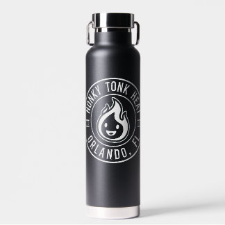HeatHead Weiße und Schwarze Wasserflasche Trinkflasche
