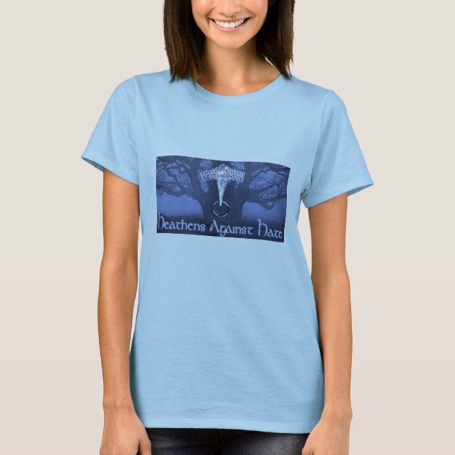 Heathens gegen Hass T-Shirt (Vorderseite)