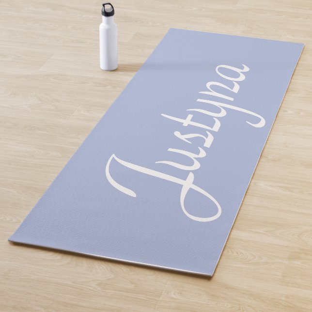 Heather Elegant Name | Stilvoll einfach Yogamatte (Beispiel)