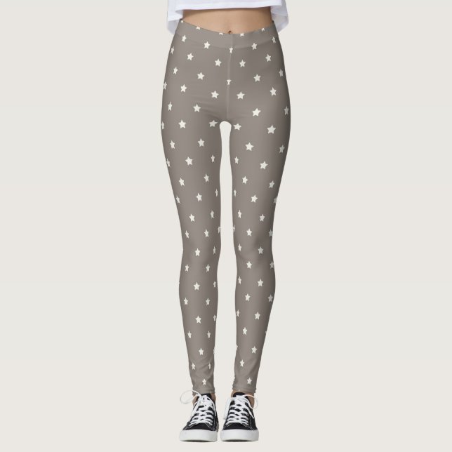 Heather Gray Women's Leggings (Vorderseite)