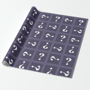 Heather lila Mysterium Geschenkpapier