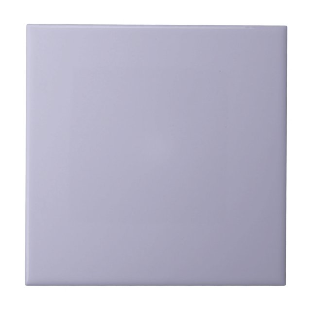 Heather Lila Solid Color Fliese (Vorderseite)