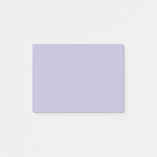 Heather Lila Solid Color Post-it Klebezettel (Vorderseite)