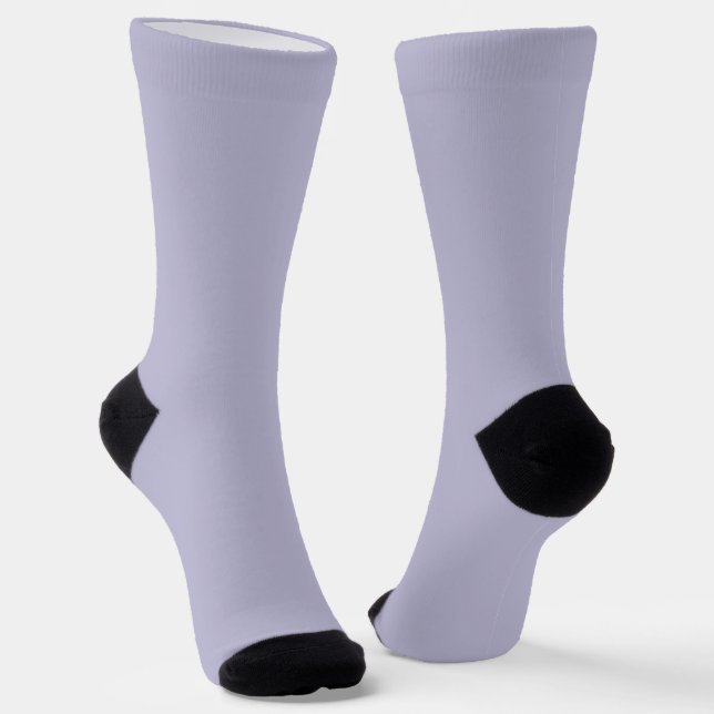 Heather Lila Solid Color Socken (Gewinkelt)