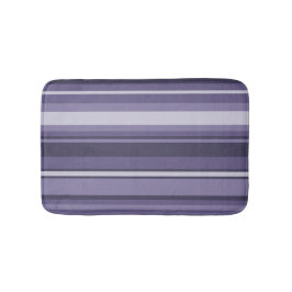 Heather lila Streifen Badematte
