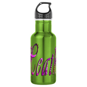 Heather, Name, Logo, Mädchen wiederverwendbare Was Edelstahlflasche