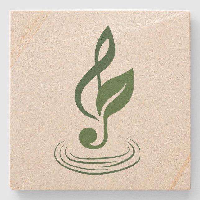 Heather Niemi Savage Logo Stone Coaster Steinuntersetzer (Vorderseite)