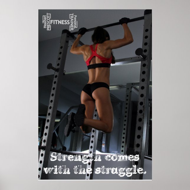 Heather Prescott Fitness & Personal Trainings Poster (Vorne)