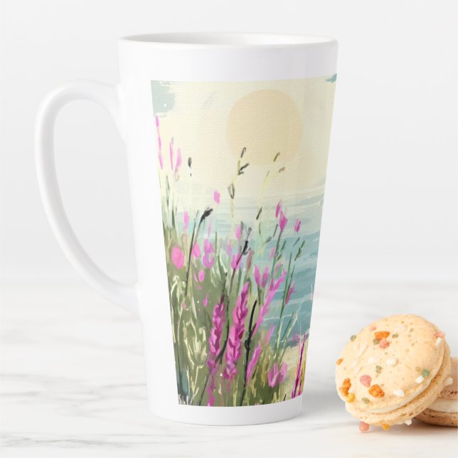 Heather's Embrace am Meer Milchtasse (Beispiel)