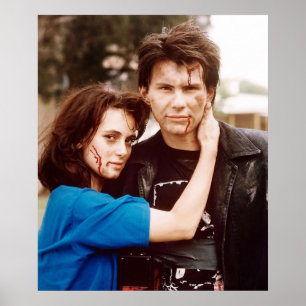 Heathers winona ryder und christlichen slater poster