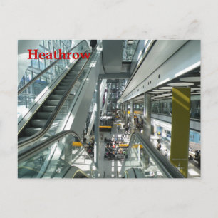 Heathrow Postkarte
