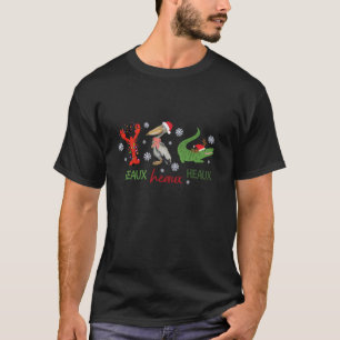 Heaux Heaux Heaux Cajun Weihnachtskraubfisch Pelic T-Shirt