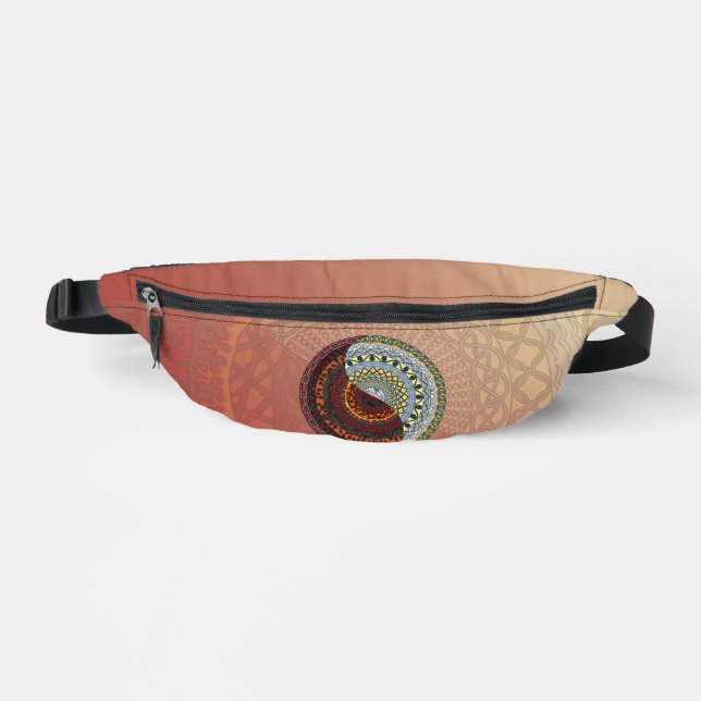 Heaven and Hell Mandala Bauchtasche (Vorderseite)