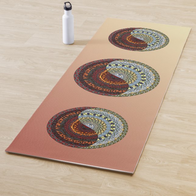 Heaven and Hell Mandala Yoga Mat Yogamatte (Beispiel)