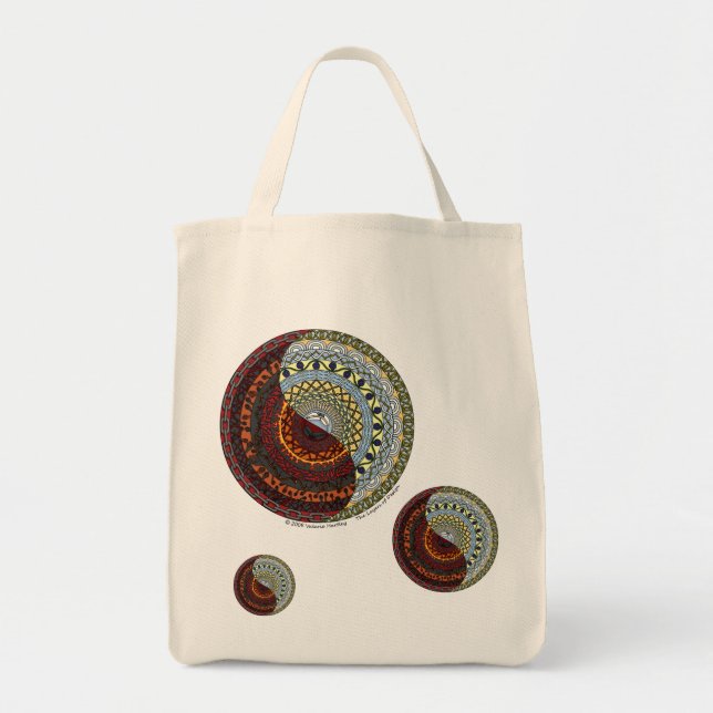 Heaven and Hell Tote Bag Tragetasche (Vorne)